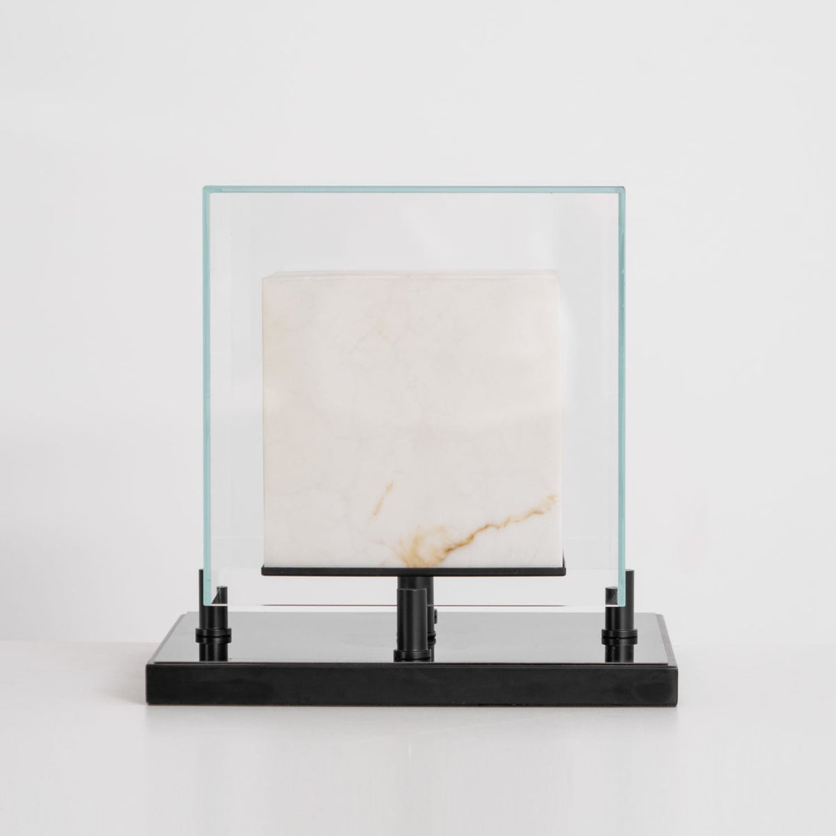 Cubo albasten tafellamp