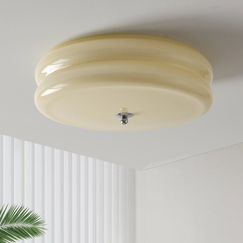 Eirinine Plafondlamp Kunstzinnig deco Vintage Glas