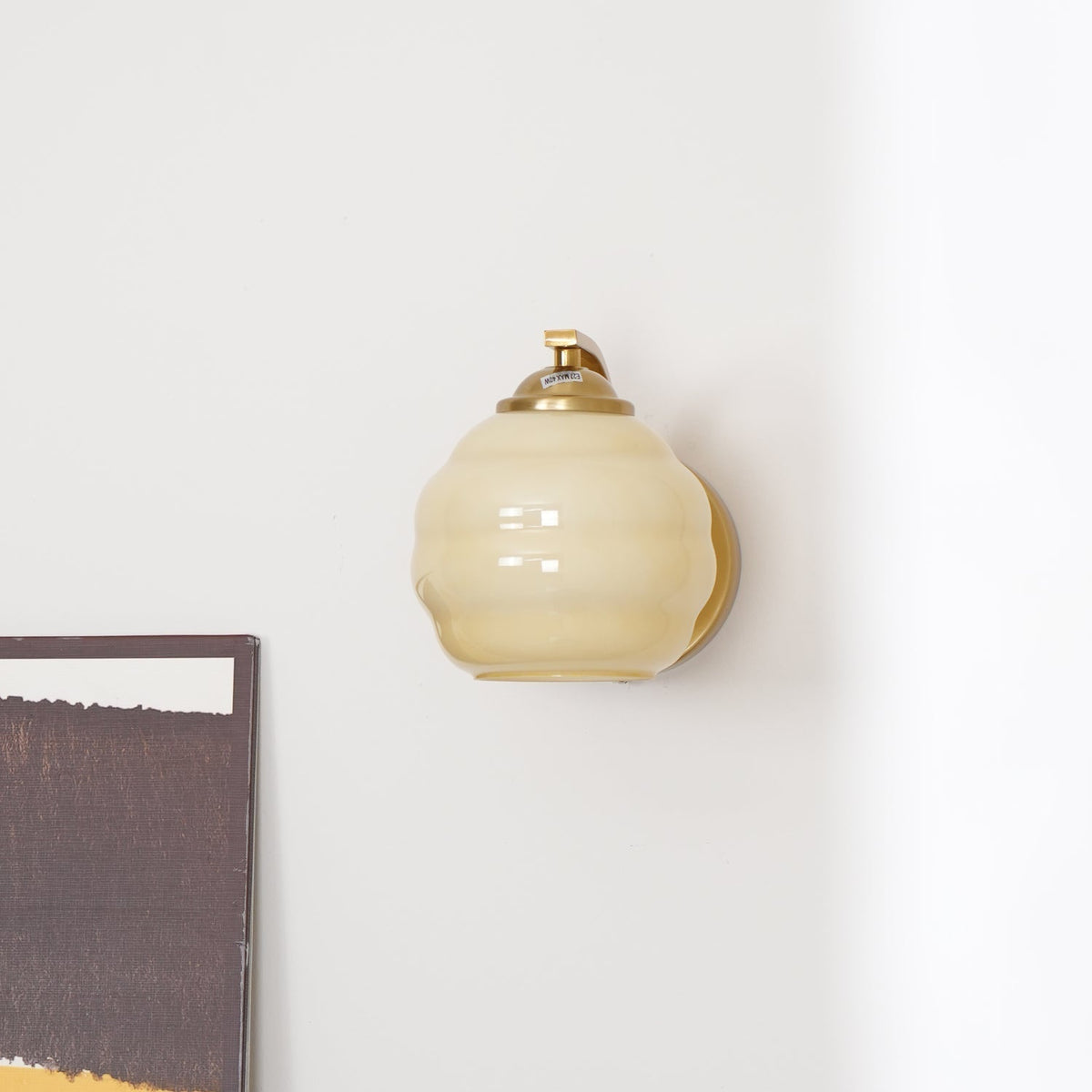Veloelia wandlamp Art Deco Vintage glas