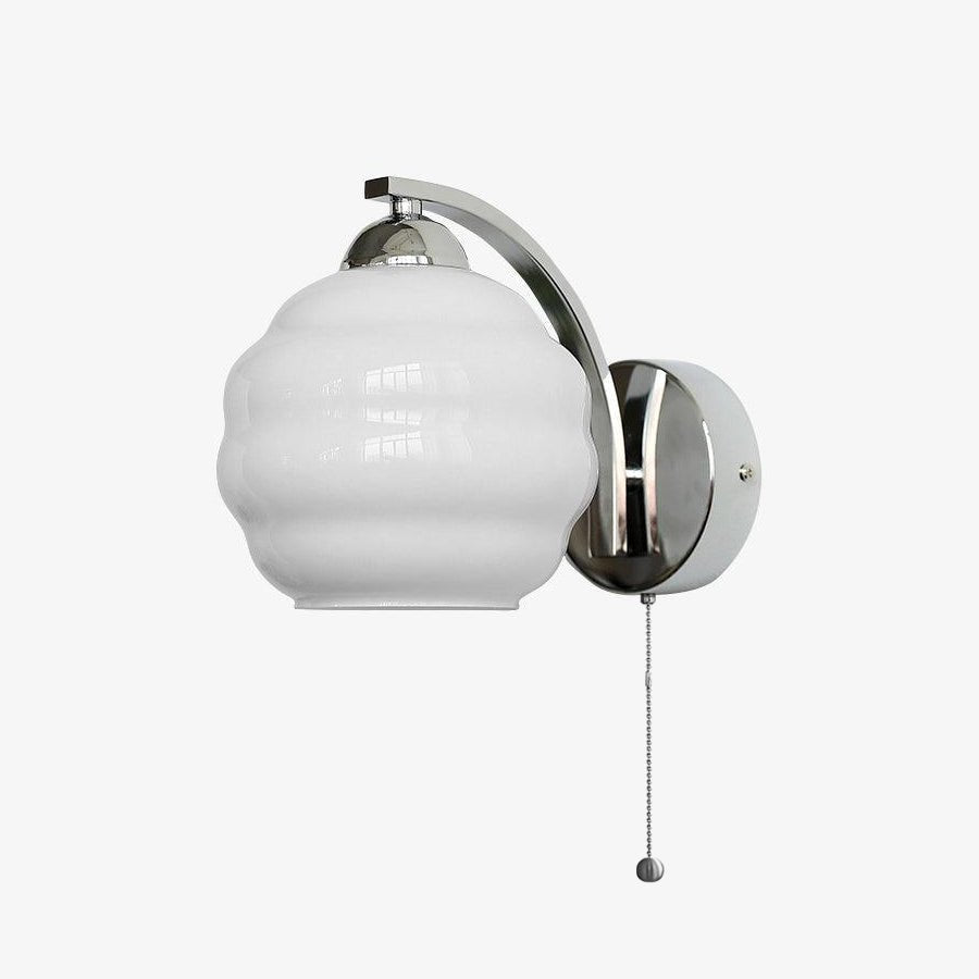 Jasenor Sierlijk Premium Noords Kunstzinnig Glas Wandlamp