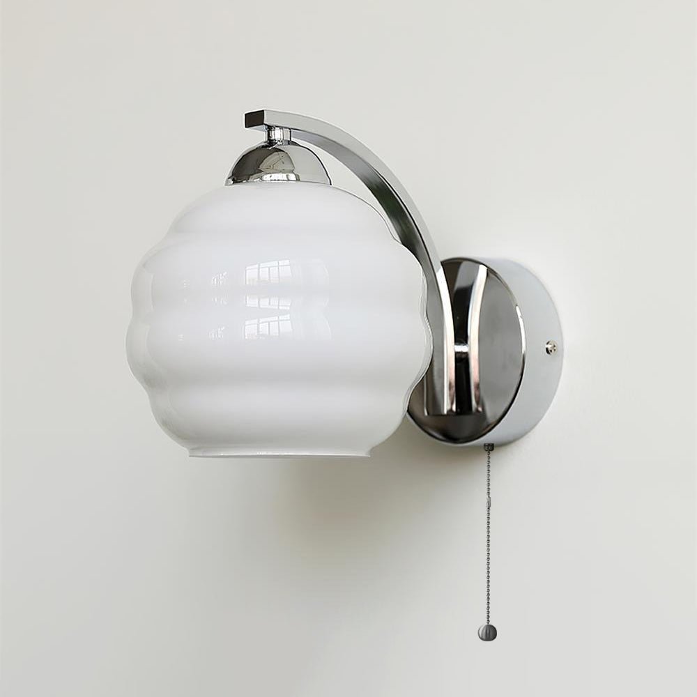 Jasenor Sierlijk Premium Noords Kunstzinnig Glas Wandlamp