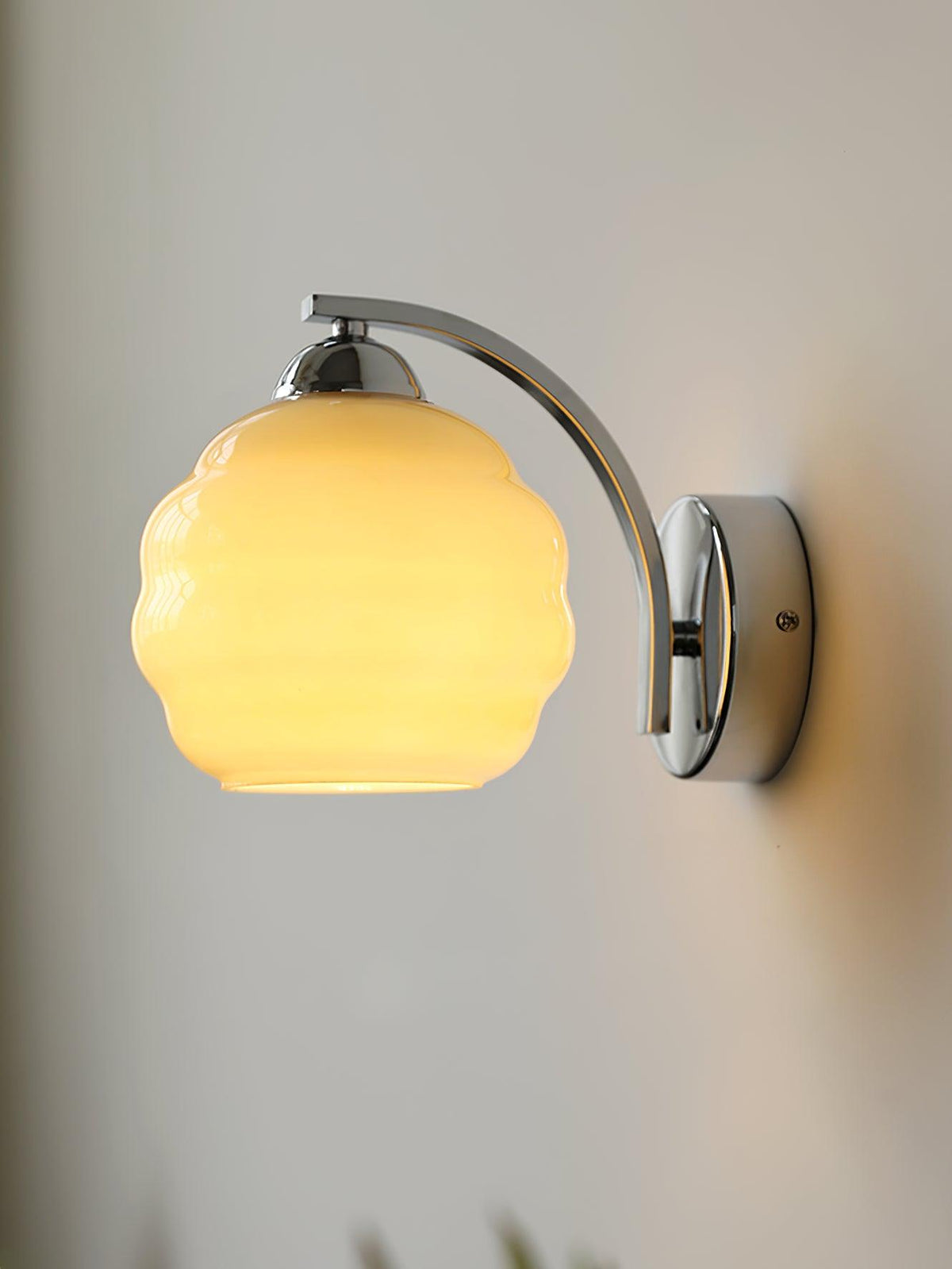 Veloelia wandlamp Art Deco Vintage glas