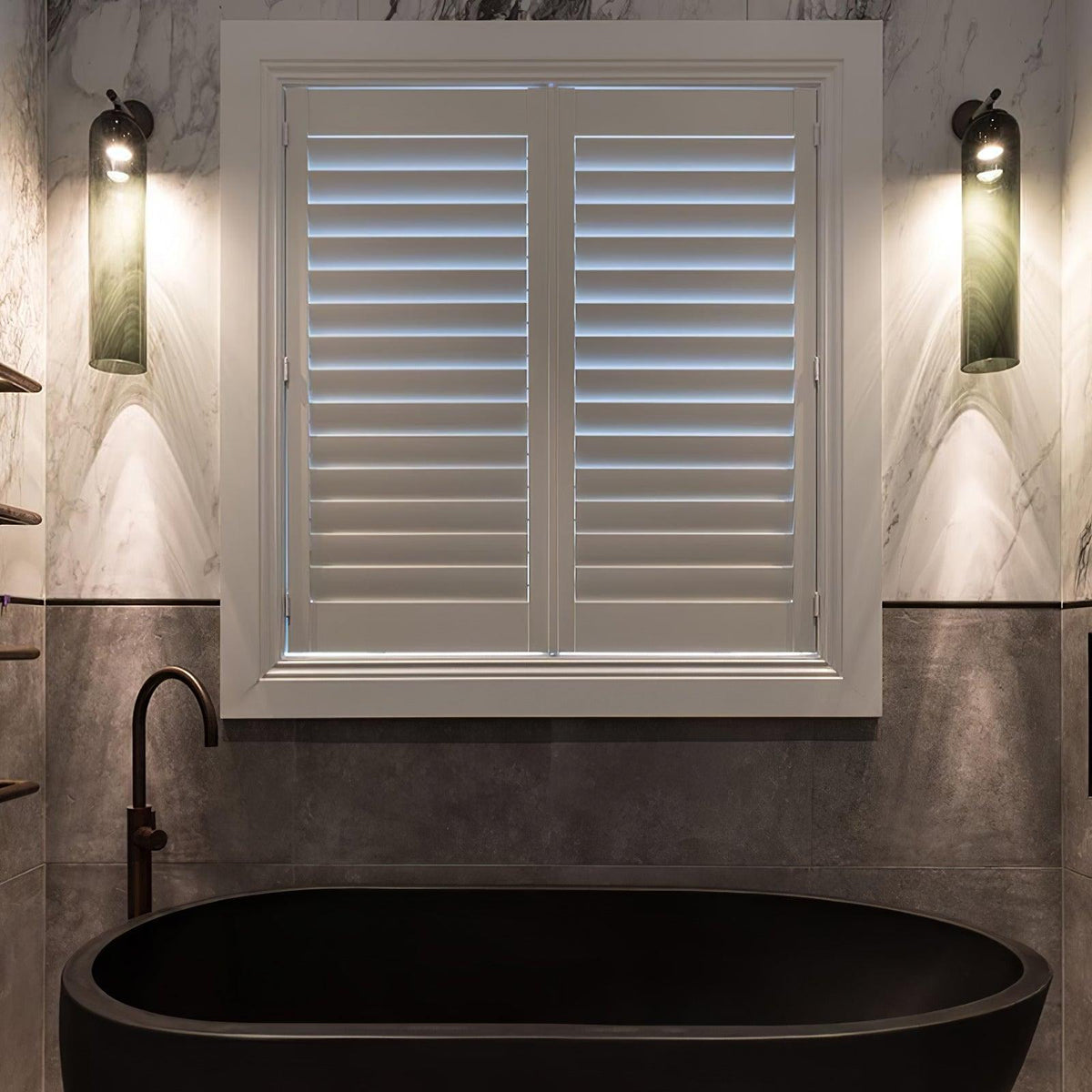 Glas cilinder wandlamp met stekker