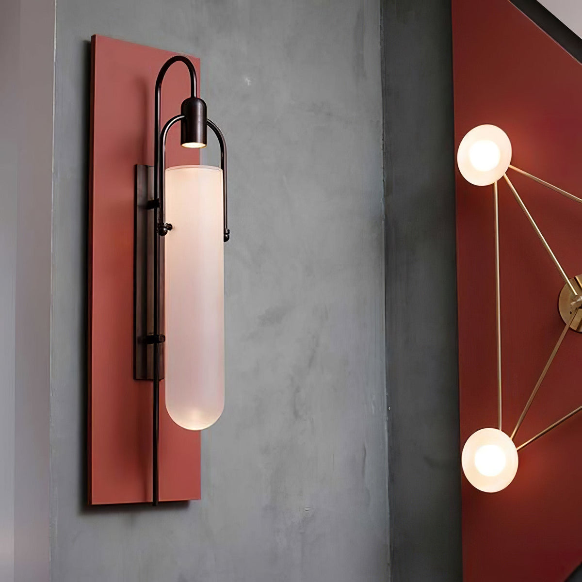 Liororaya wandlamp Arc glas Modern