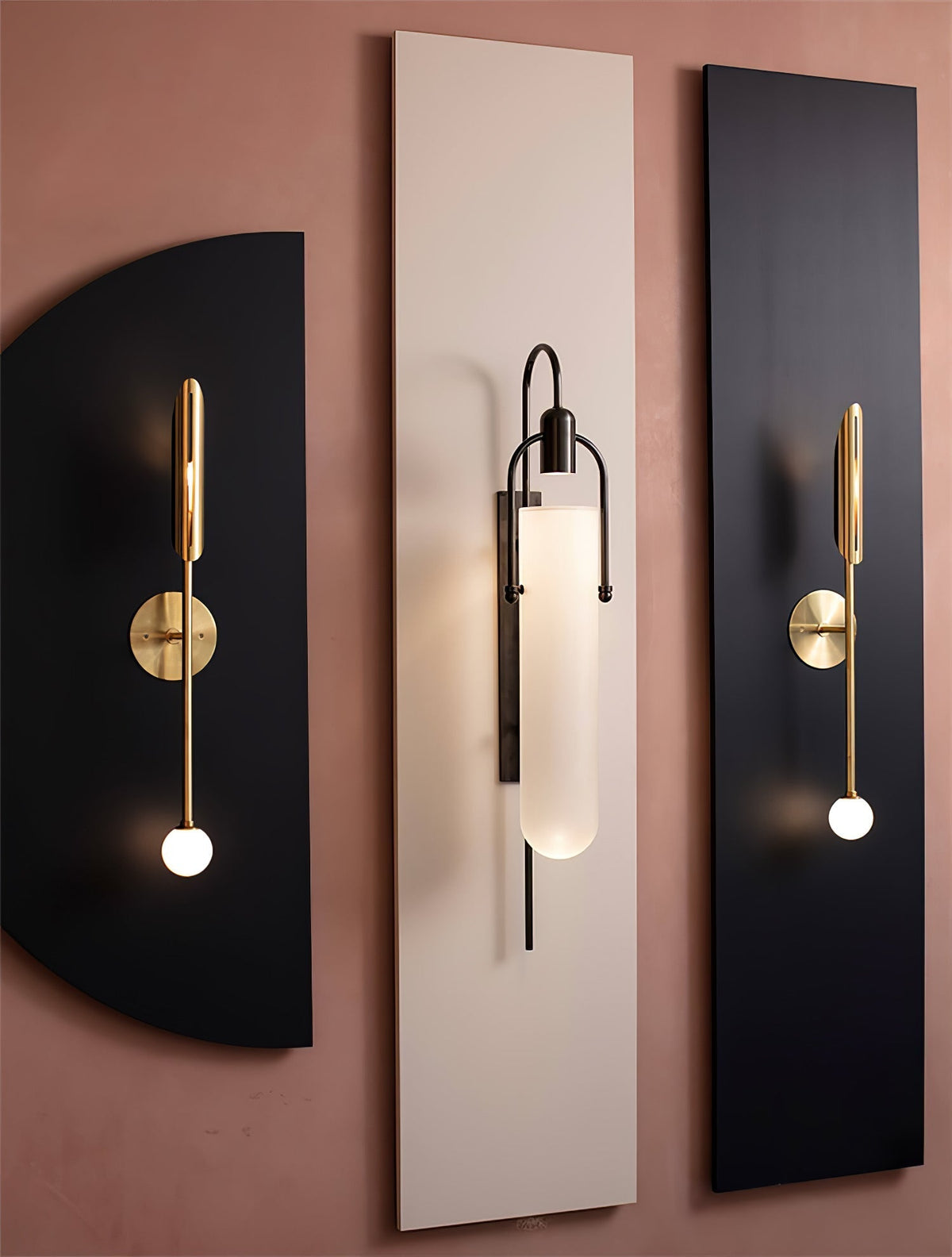 Liororaya wandlamp Arc glas Modern