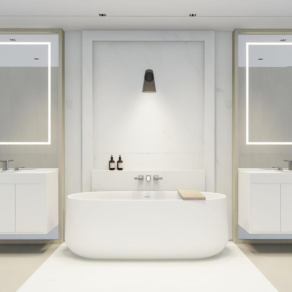 Lioririella Conical glas wandlamp