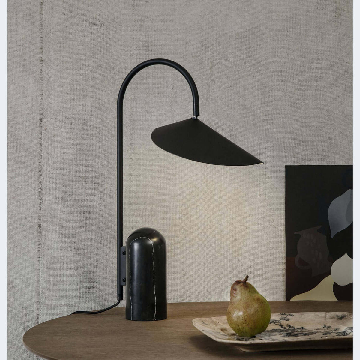 Selva Arc Leaf tafellamp