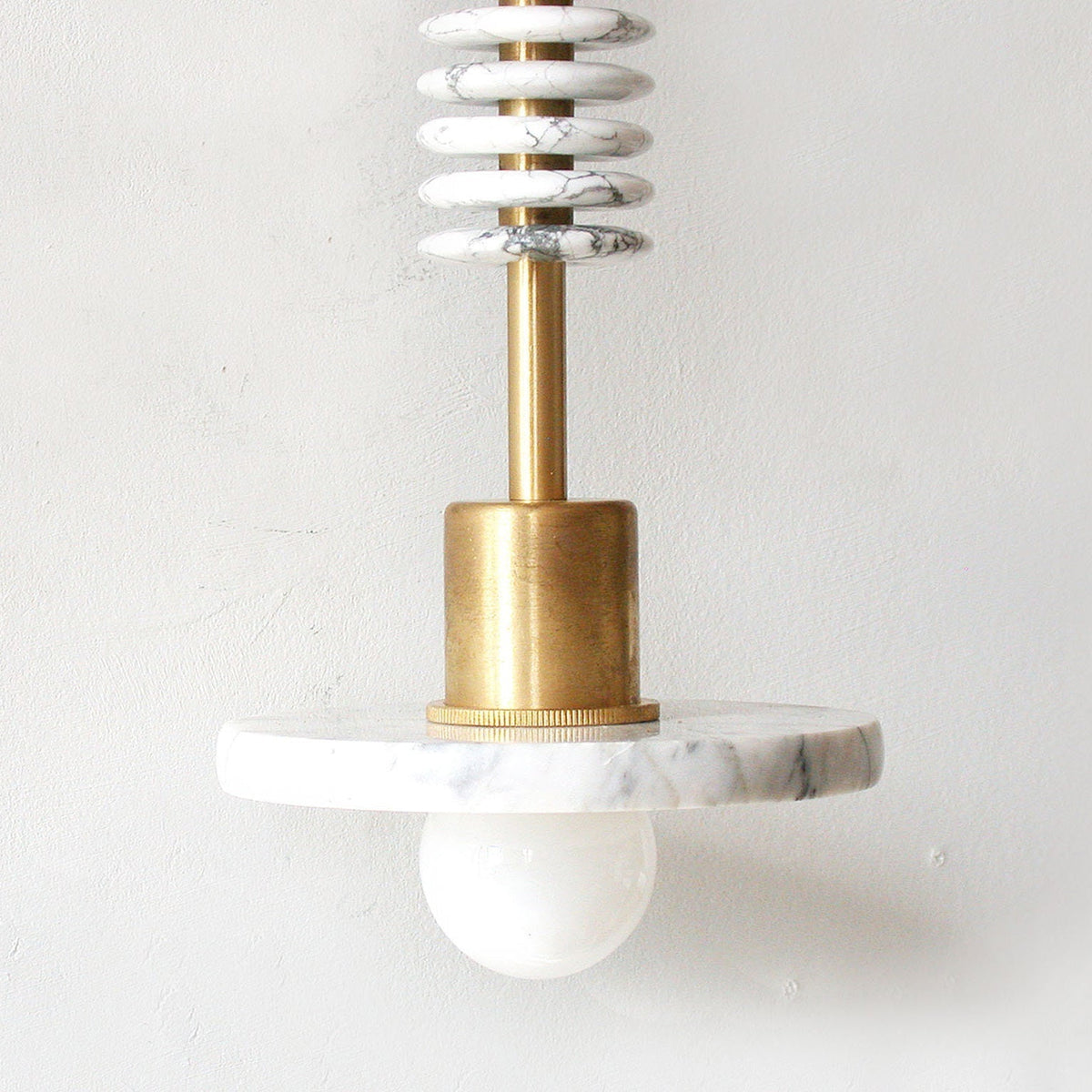Aevuvys elegantie Unieke marmeren wandlamp