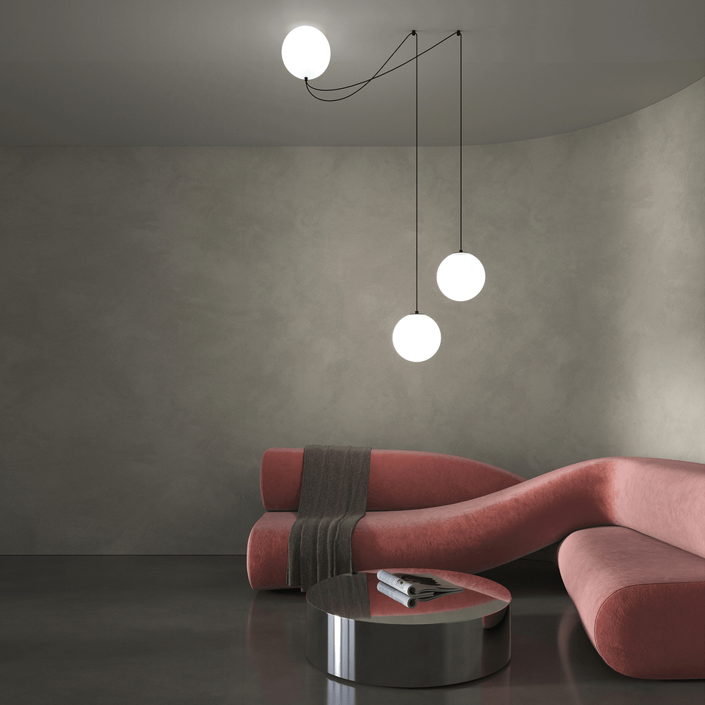 Asteris Noctis bollen hanglamp