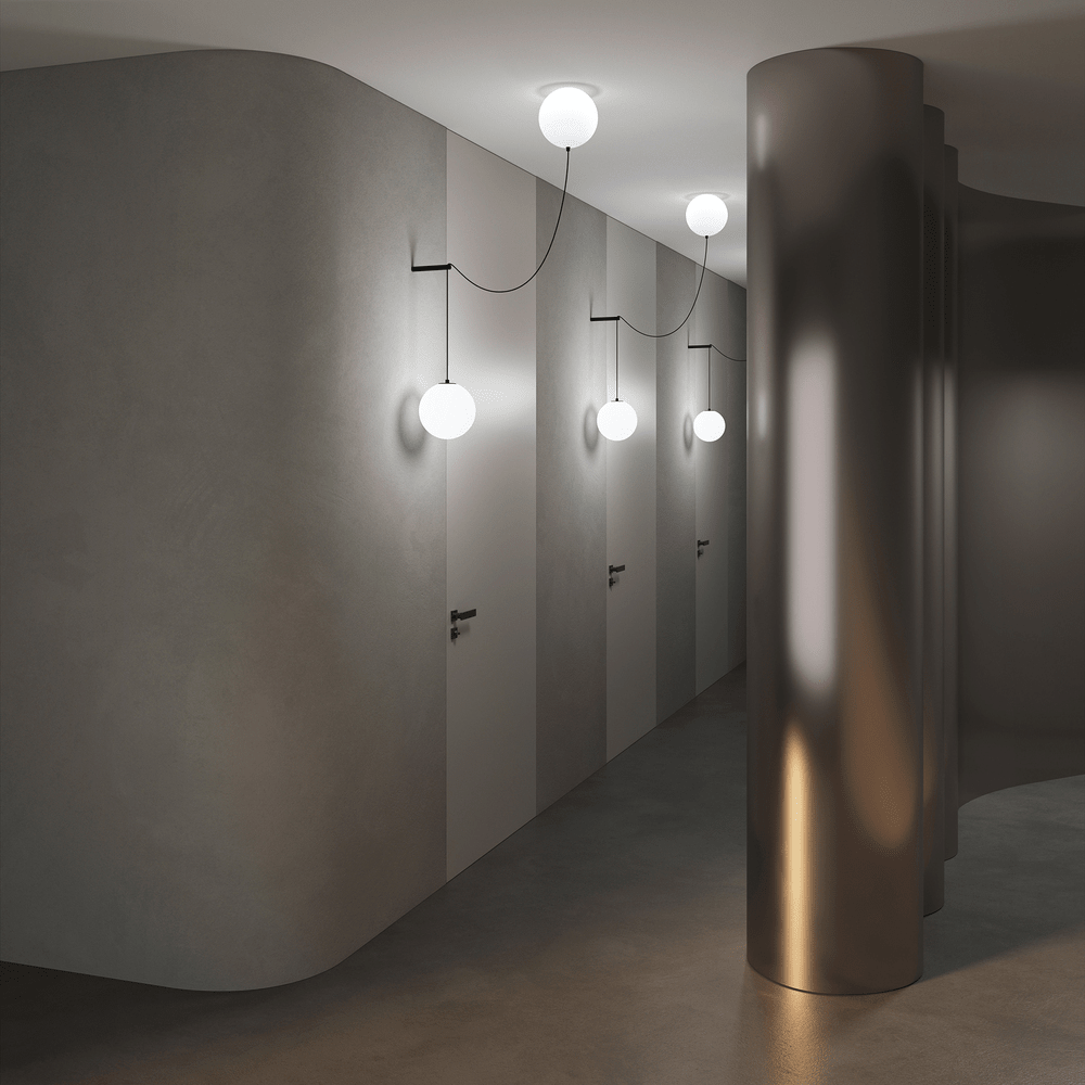 Asteris Noctis bollen hanglamp
