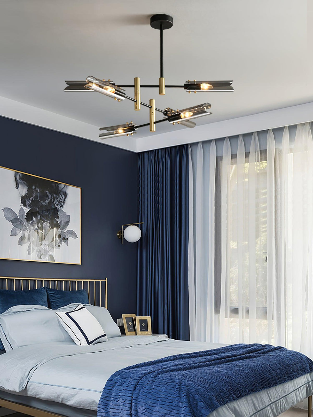 Eloz dubbele kroonluchter met 6-licht modern