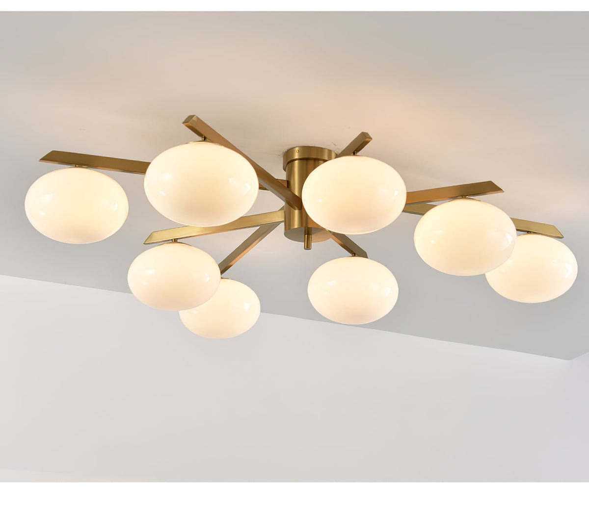Velaraya moderne plafondlamp van glas