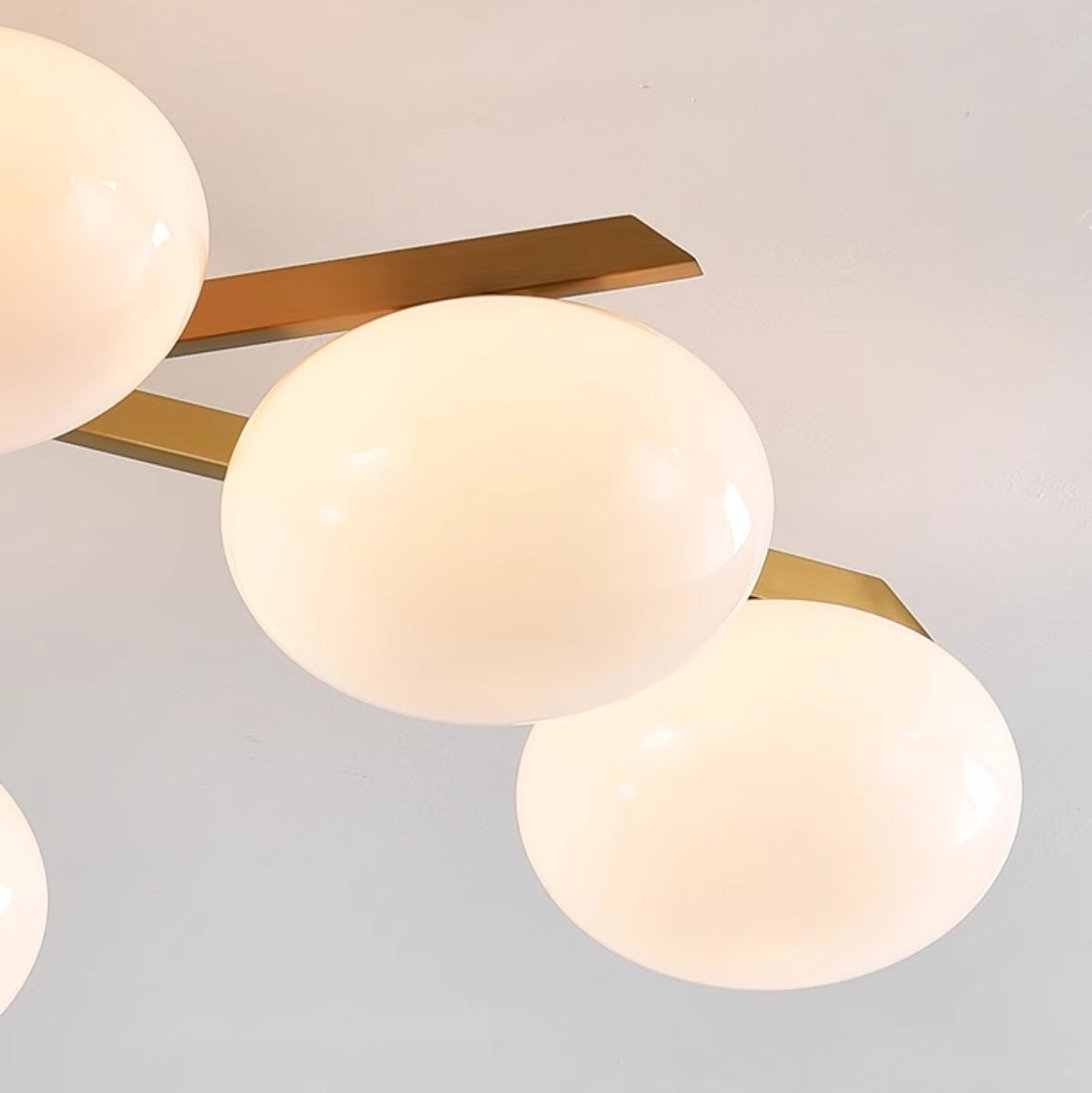 Velaraya moderne plafondlamp van glas