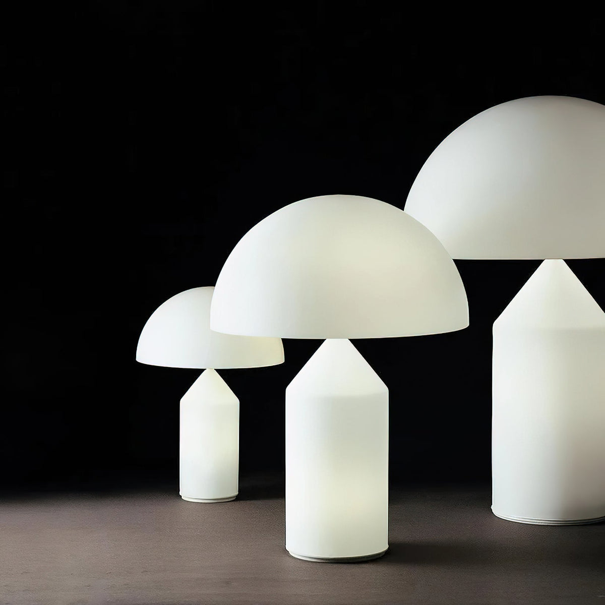 Celanielle tafellamp met matglas