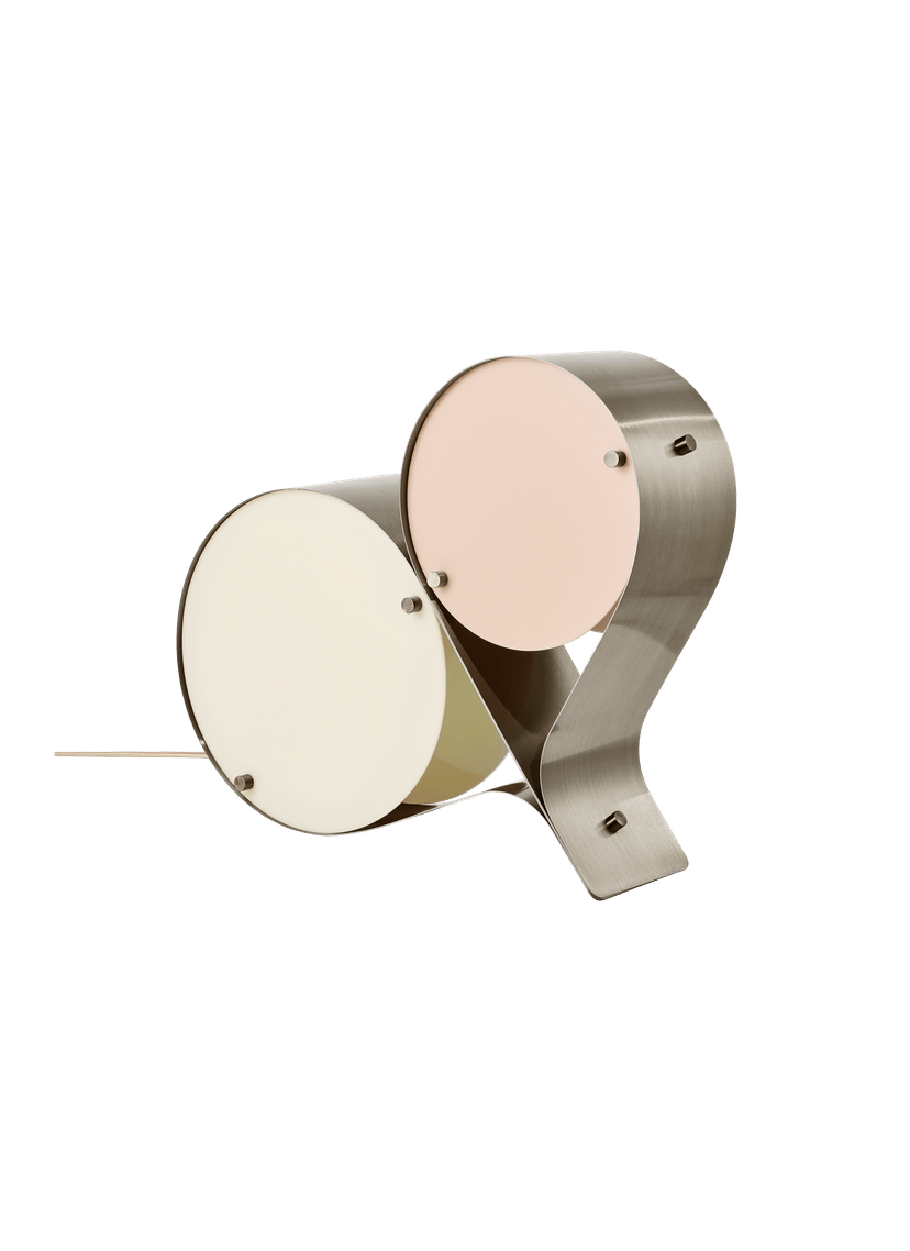 Duet zwevende schijf tafellamp
