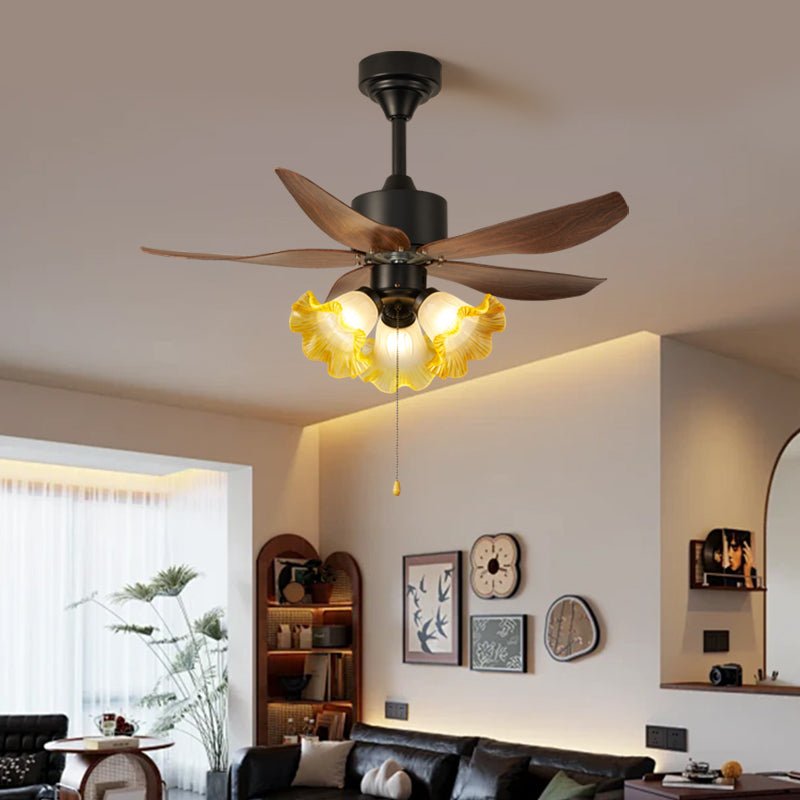 Lysandre plafondventilator met verlichting