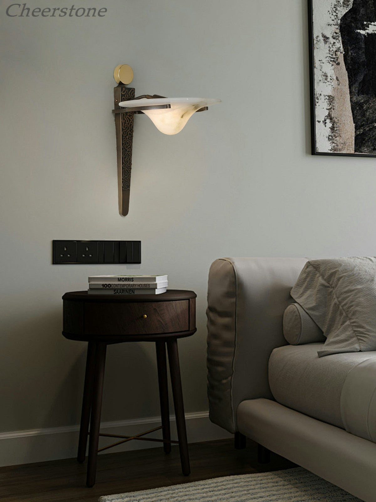 Wyspa Crest wandlamp