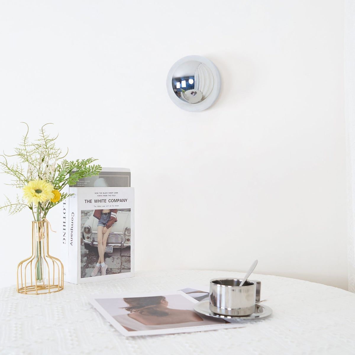 Virixy Moderne minimalistische wandlamp met bolvormige kap
