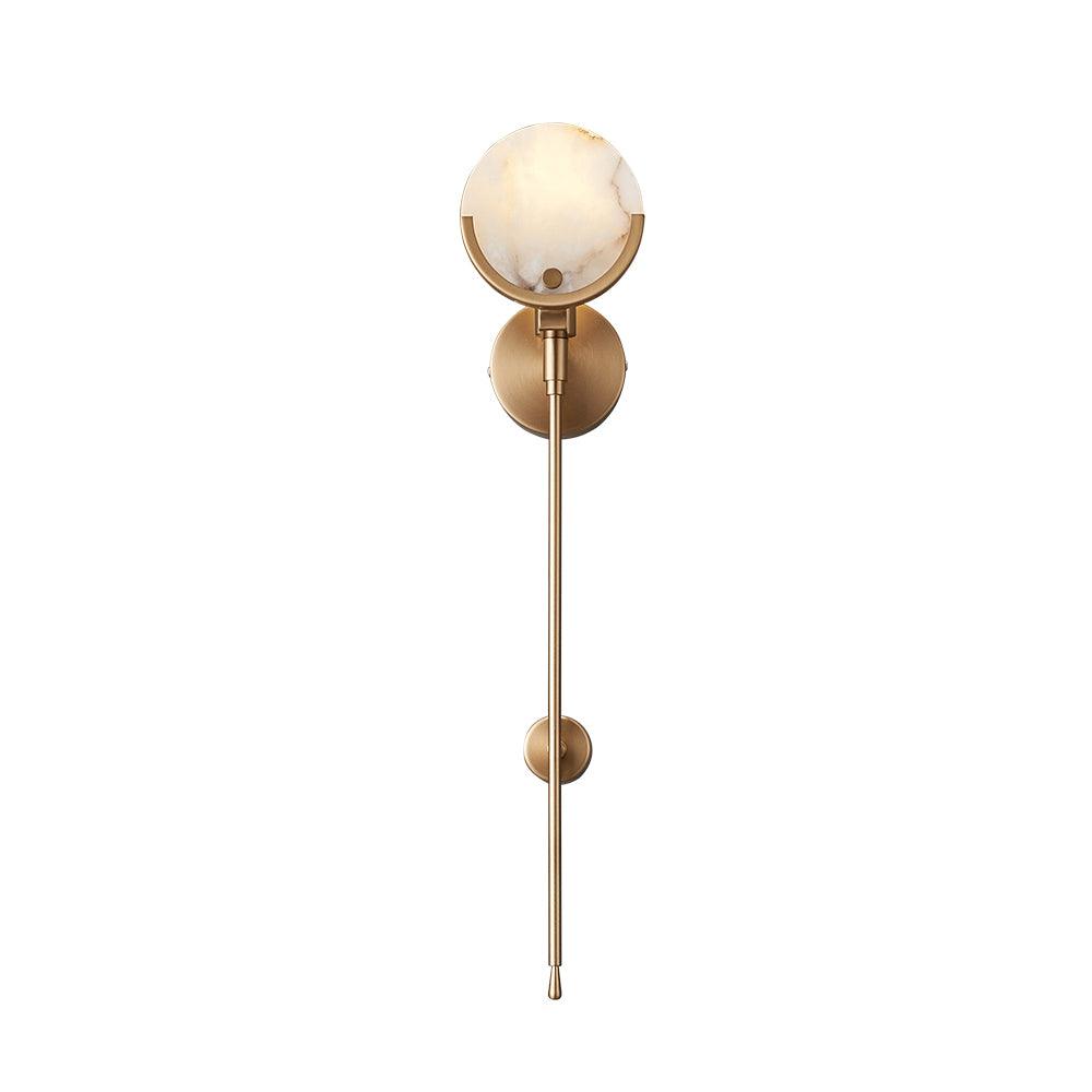 Aminex Sphere albasten wandlamp