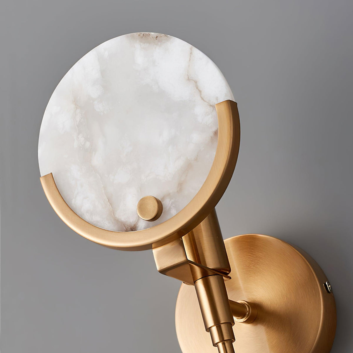 Aminex Sphere albasten wandlamp