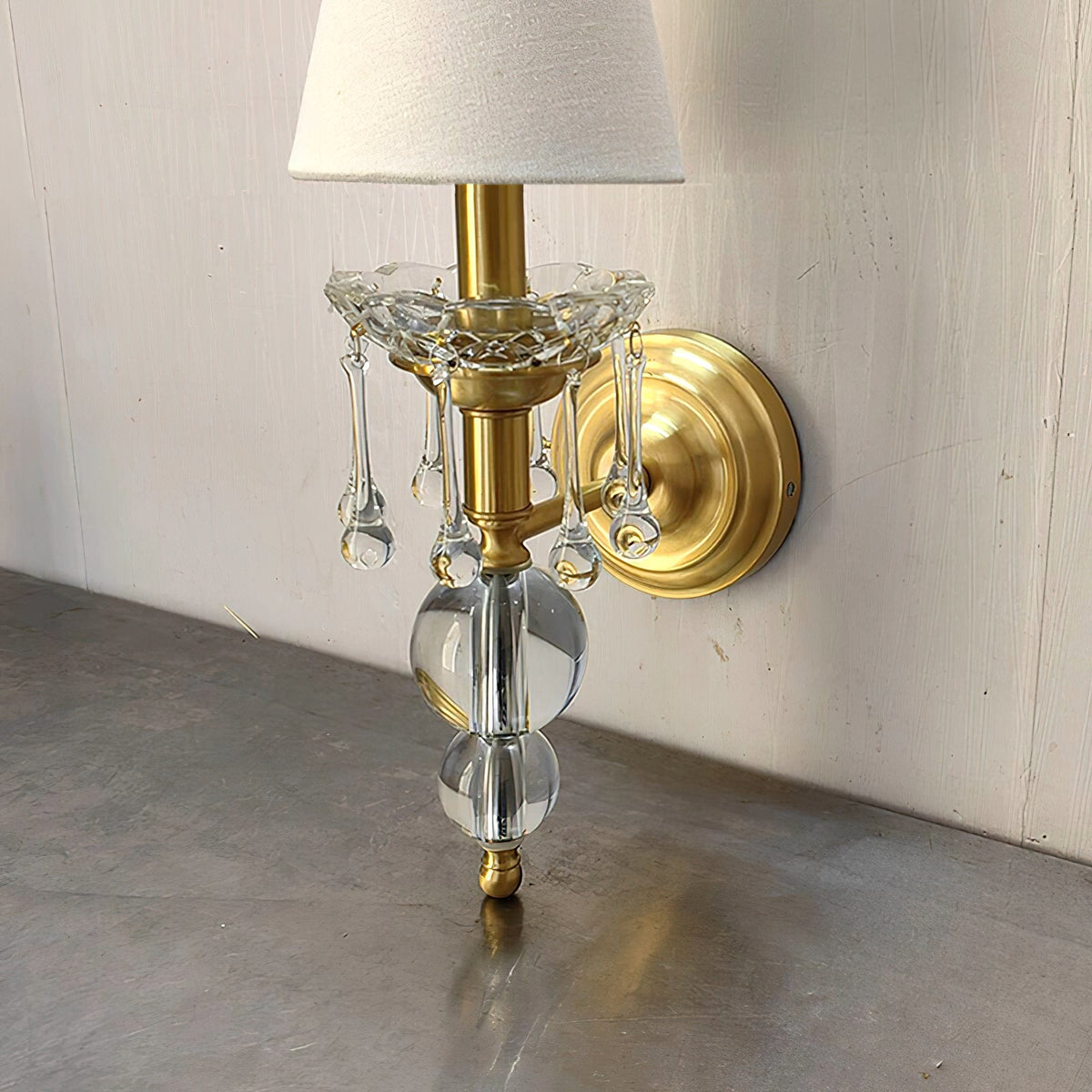 Qvistuvyh Postmodern luxe Stoffen Kristallen wandlamp