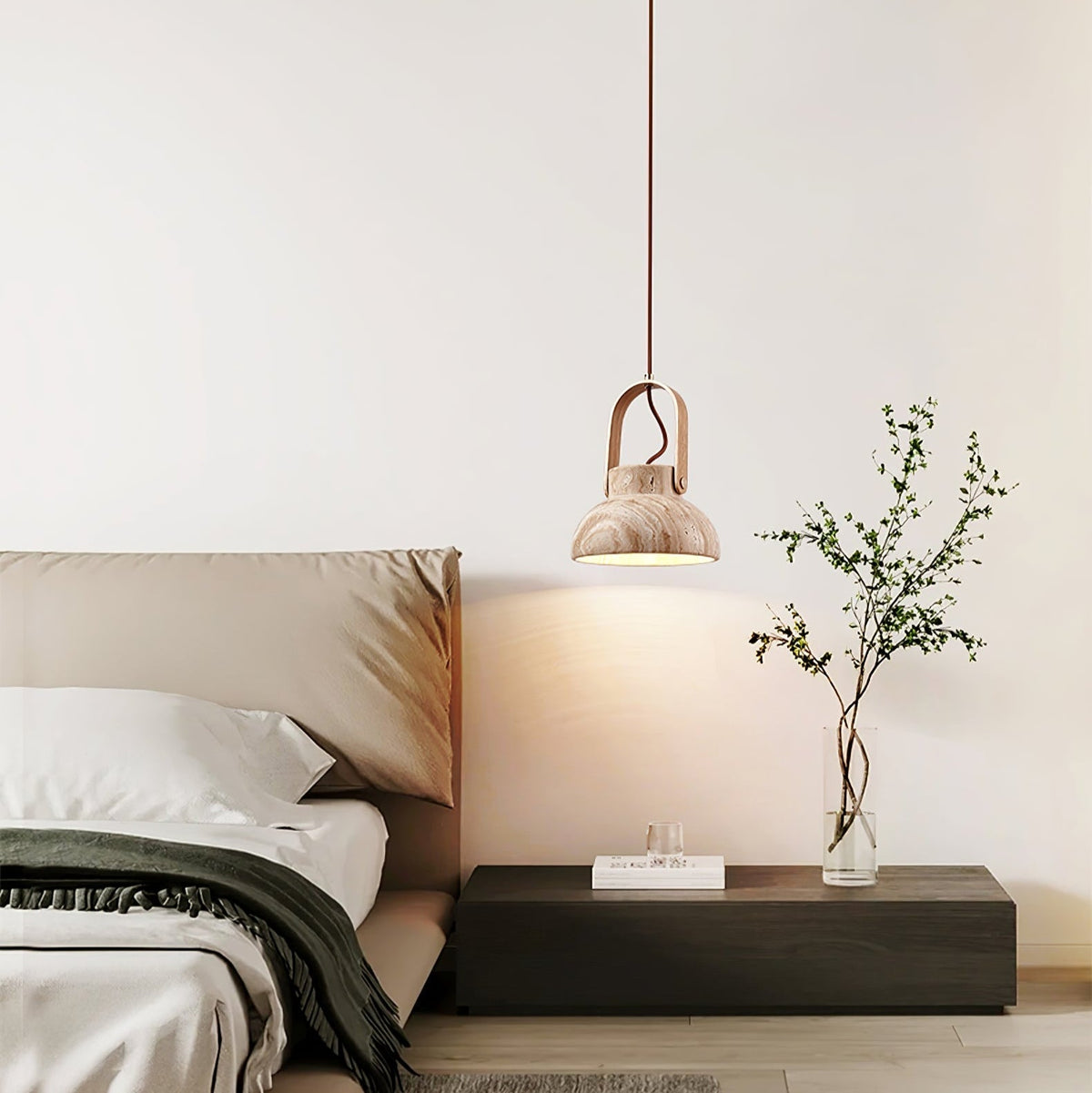 Frix travertin hanglamp