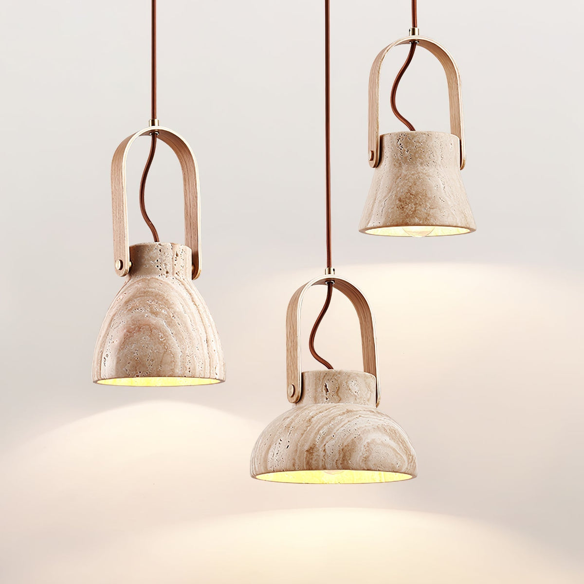 Frix travertin hanglamp