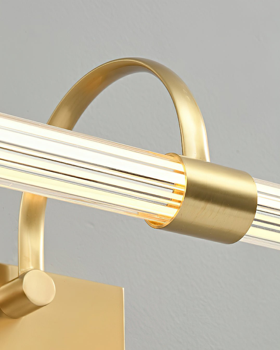 Beryl Moderne minimalistische wandlamp van messing