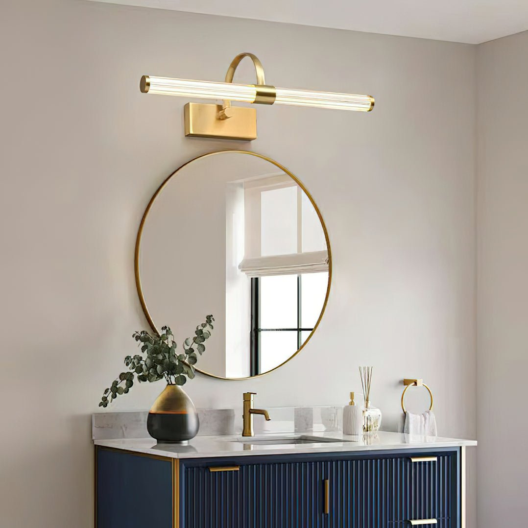 Beryl Moderne minimalistische wandlamp van messing
