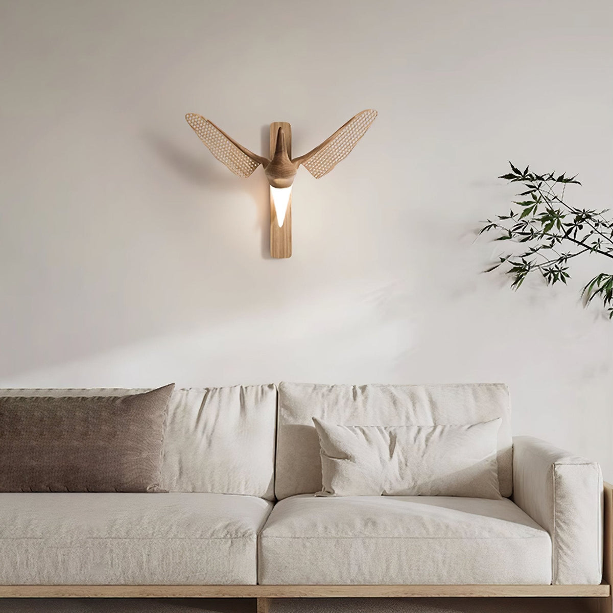 Avesa Individual Creativity wandlamp van walnoot