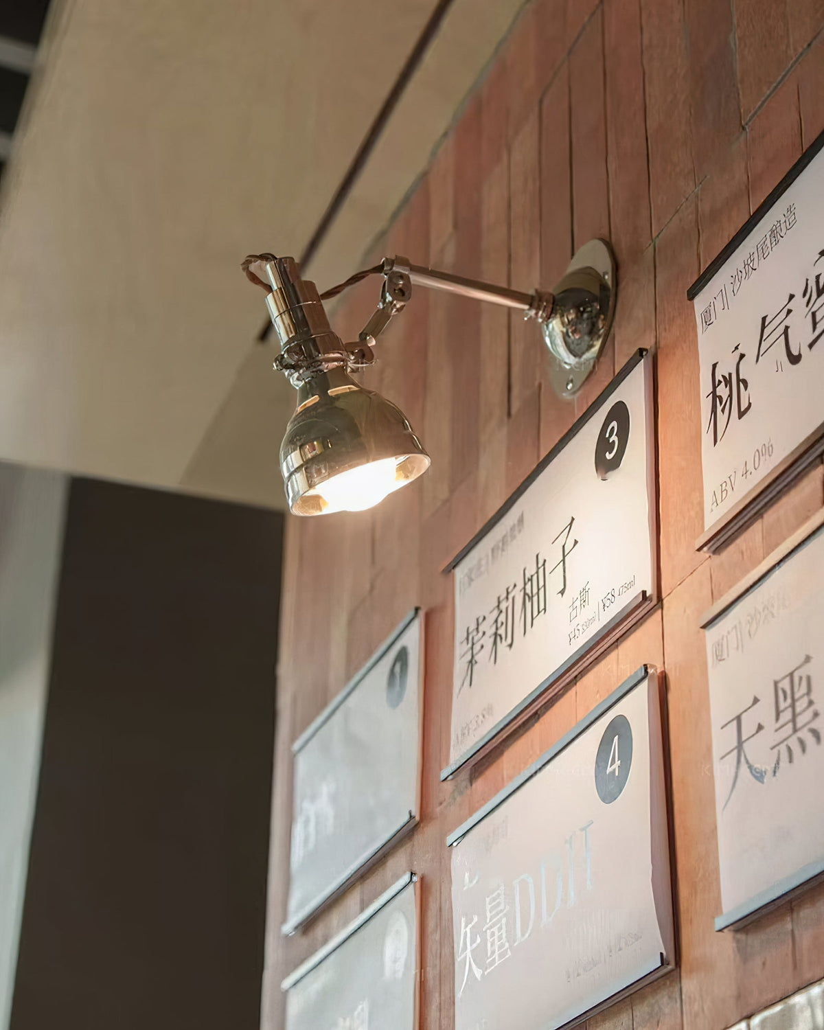 Ciruise Swing Arm wandlamp