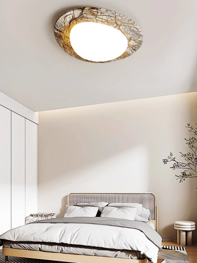 Huxr marmeren plafondlamp