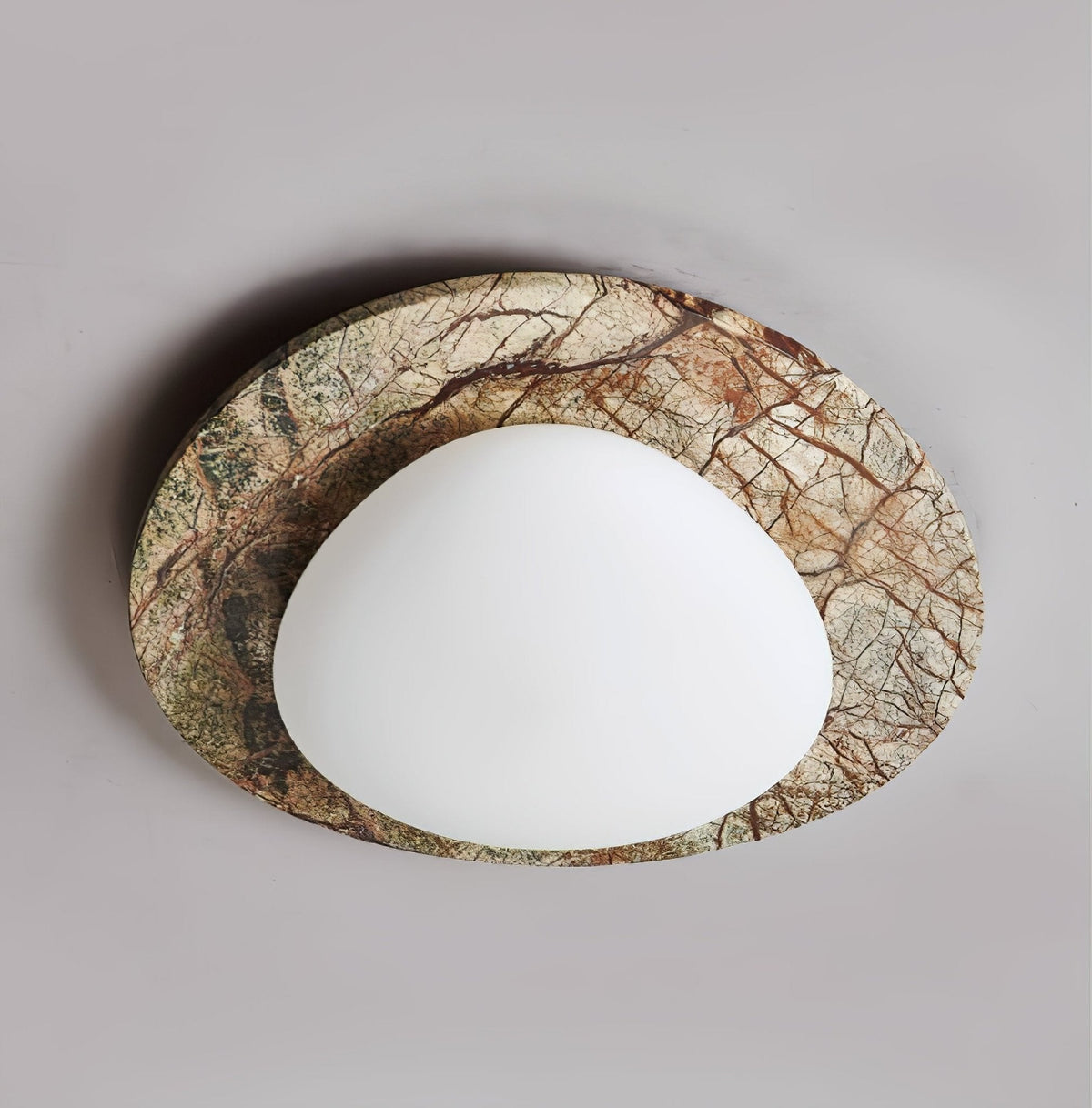 Huxr marmeren plafondlamp