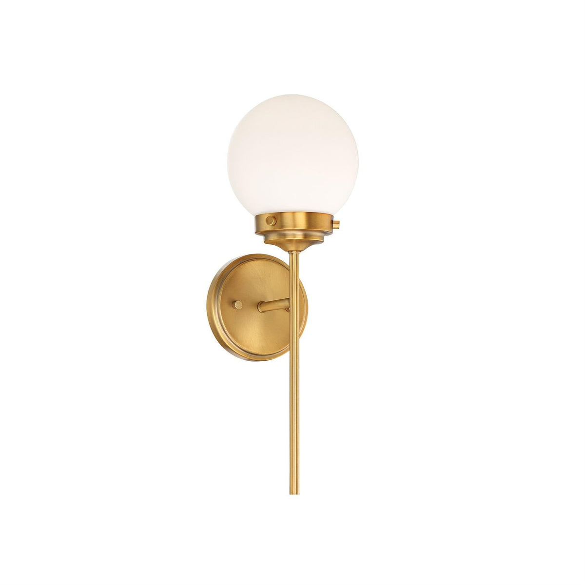 Waegnuvyh moderne minimalistische messing wandlamp van glas