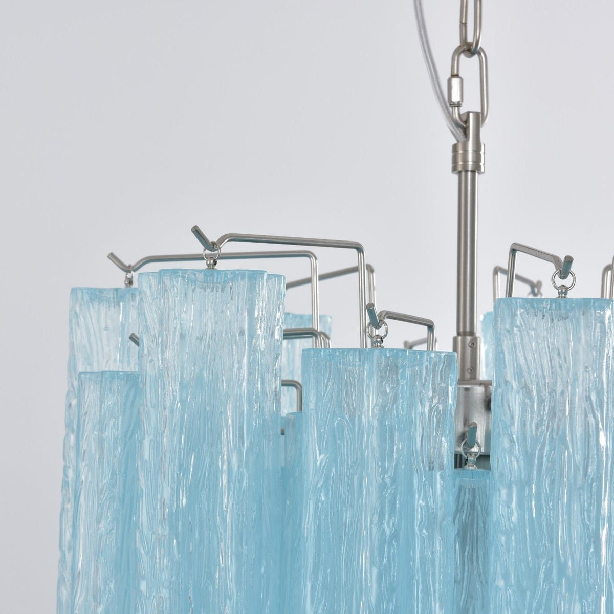 Celys kroonluchter Azzura Murano-glasbuis kustglow