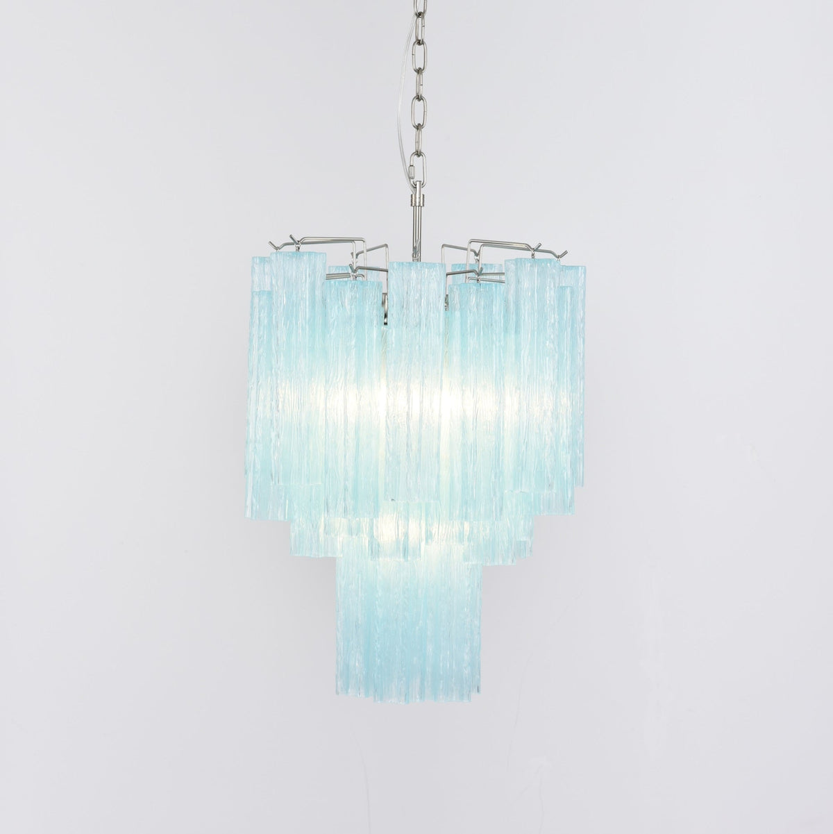 Celys kroonluchter Azzura Murano-glasbuis kustglow