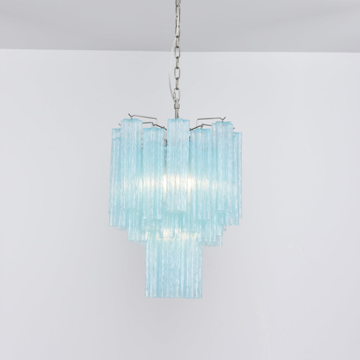Celys kroonluchter Azzura Murano-glasbuis kustglow