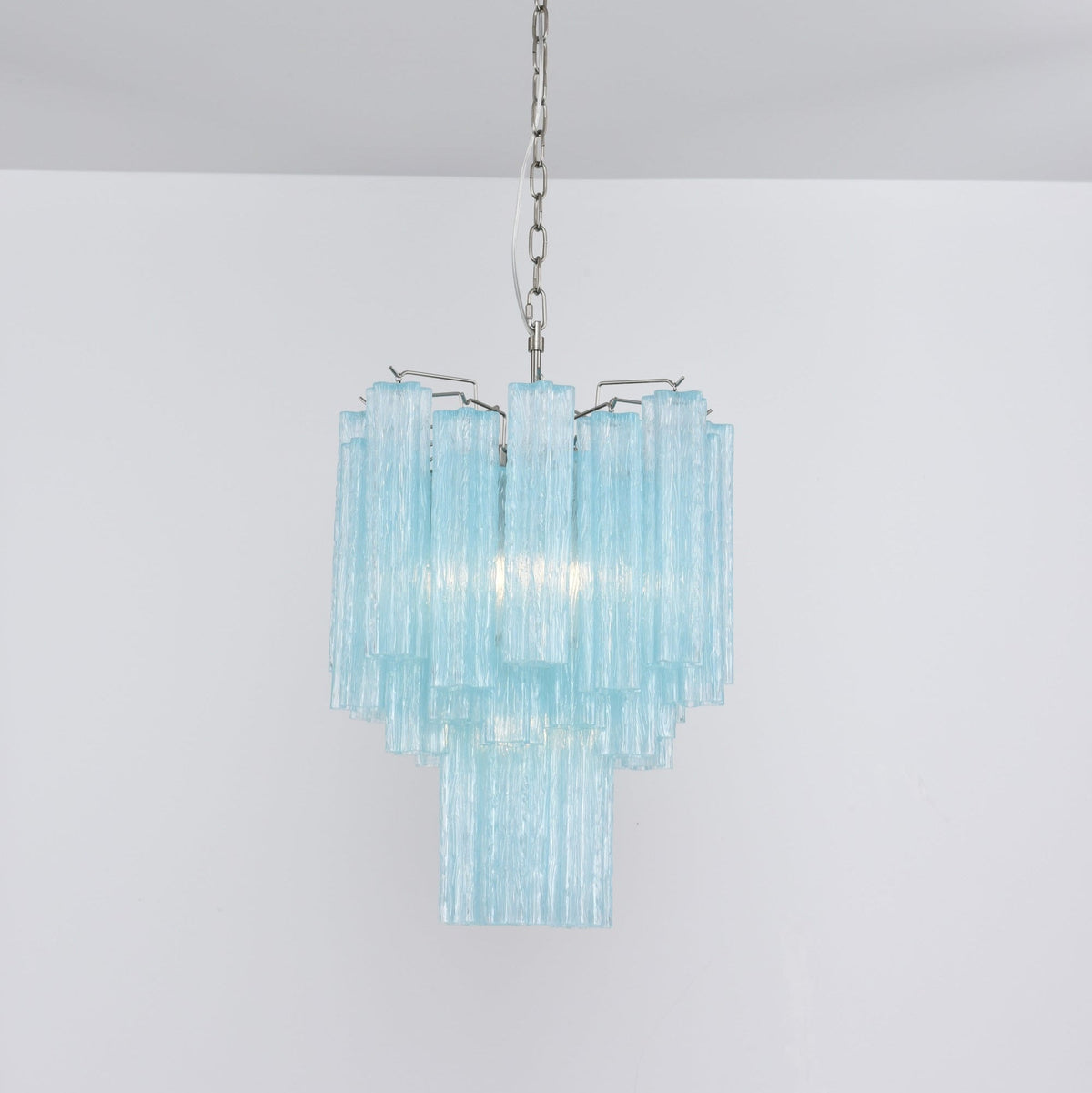 Celys kroonluchter Azzura Murano-glasbuis kustglow