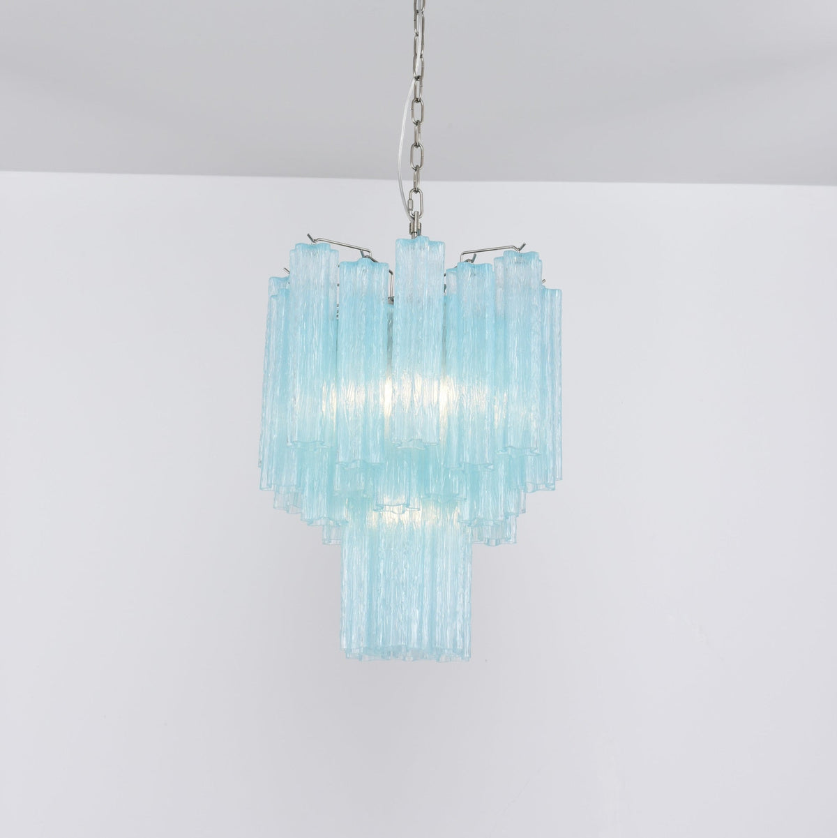 Celys kroonluchter Azzura Murano-glasbuis kustglow