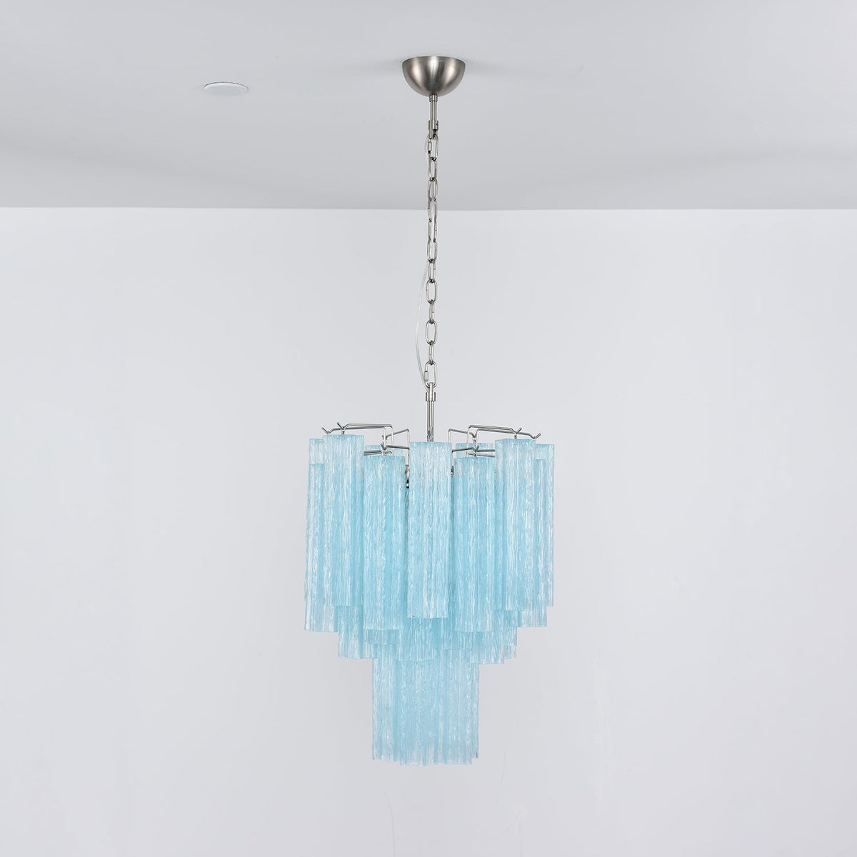 Celys kroonluchter Azzura Murano-glasbuis kustglow