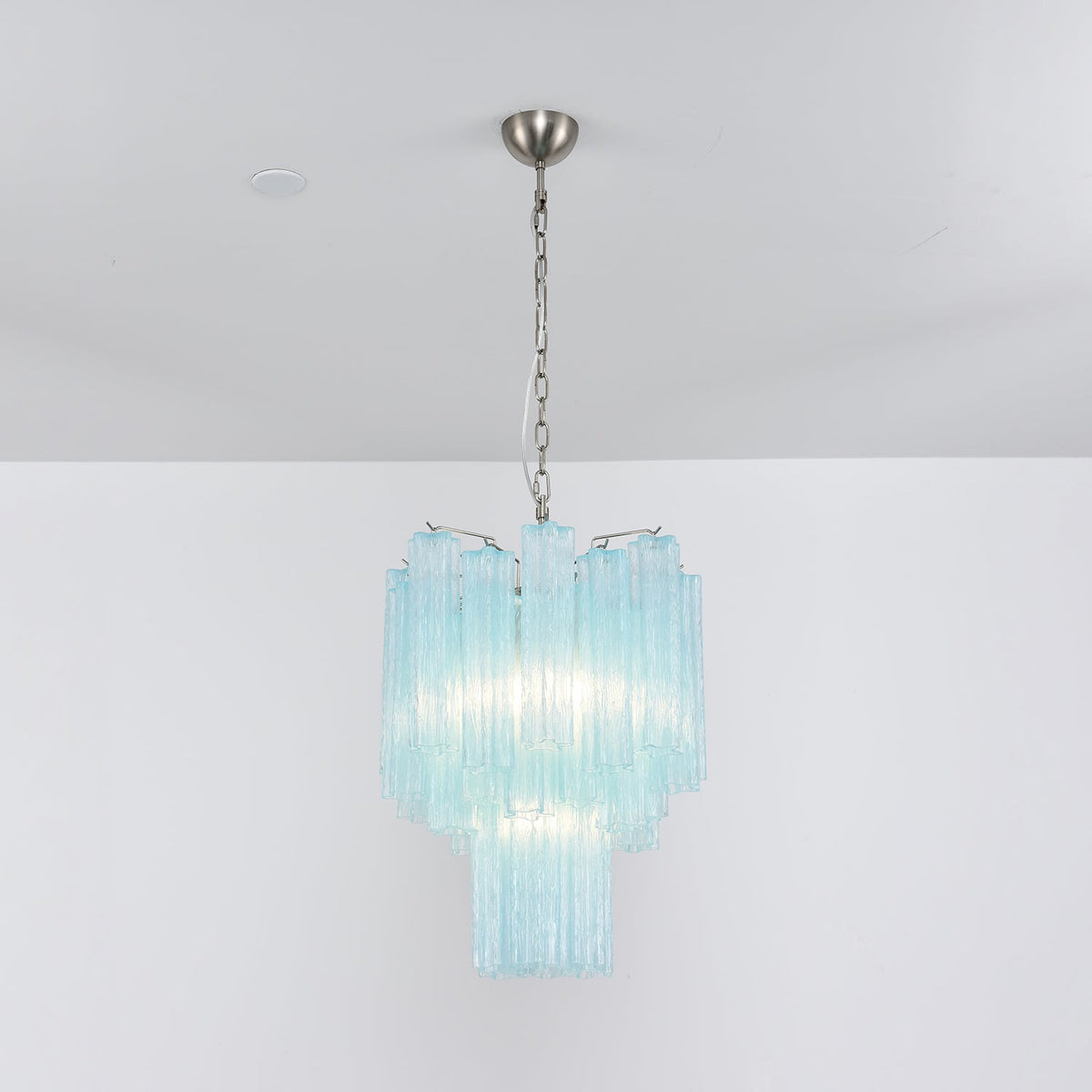 Celys kroonluchter Azzura Murano-glasbuis kustglow
