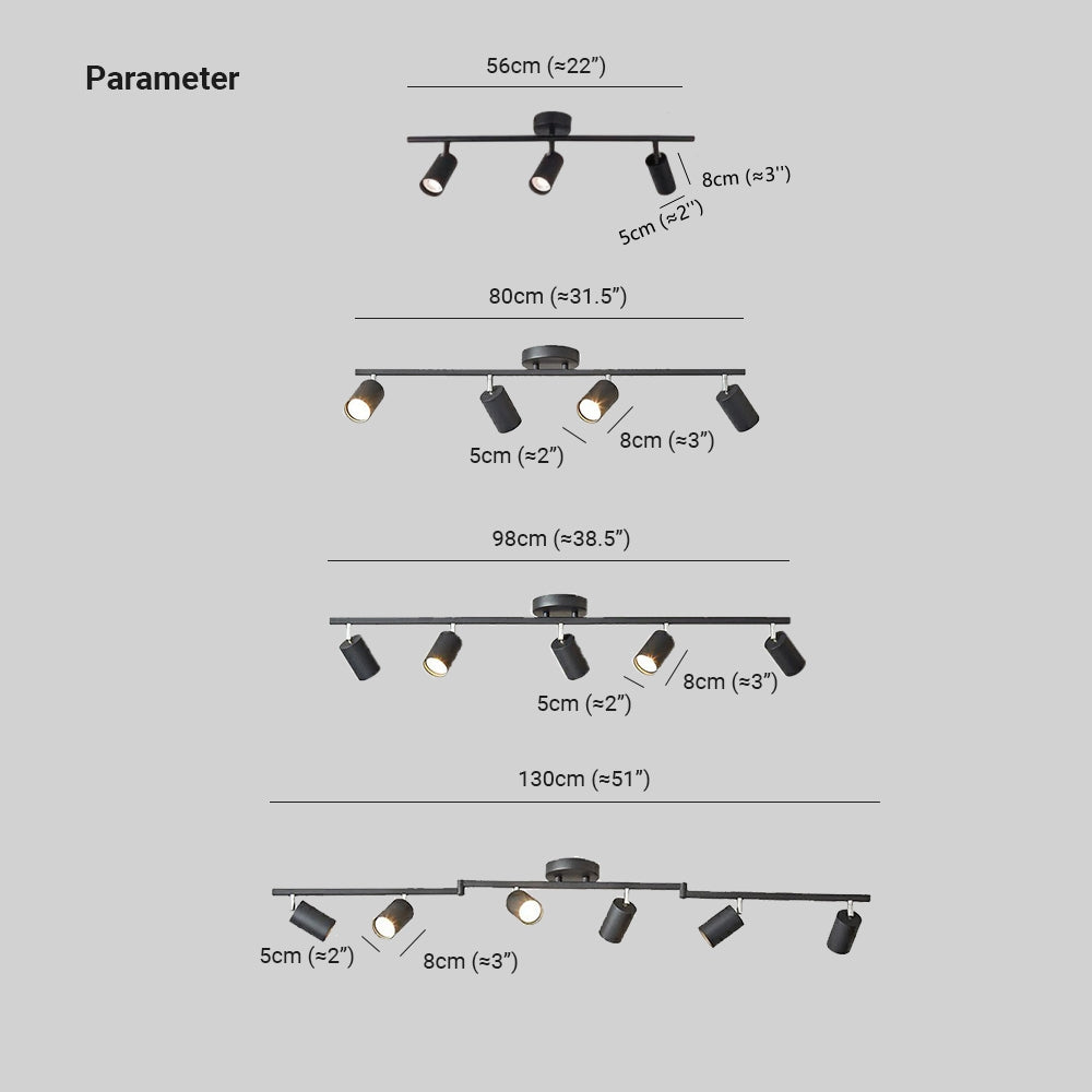 HaneyModerne Design LED SpotlightMetaal Zwart/Wit Woonkamer