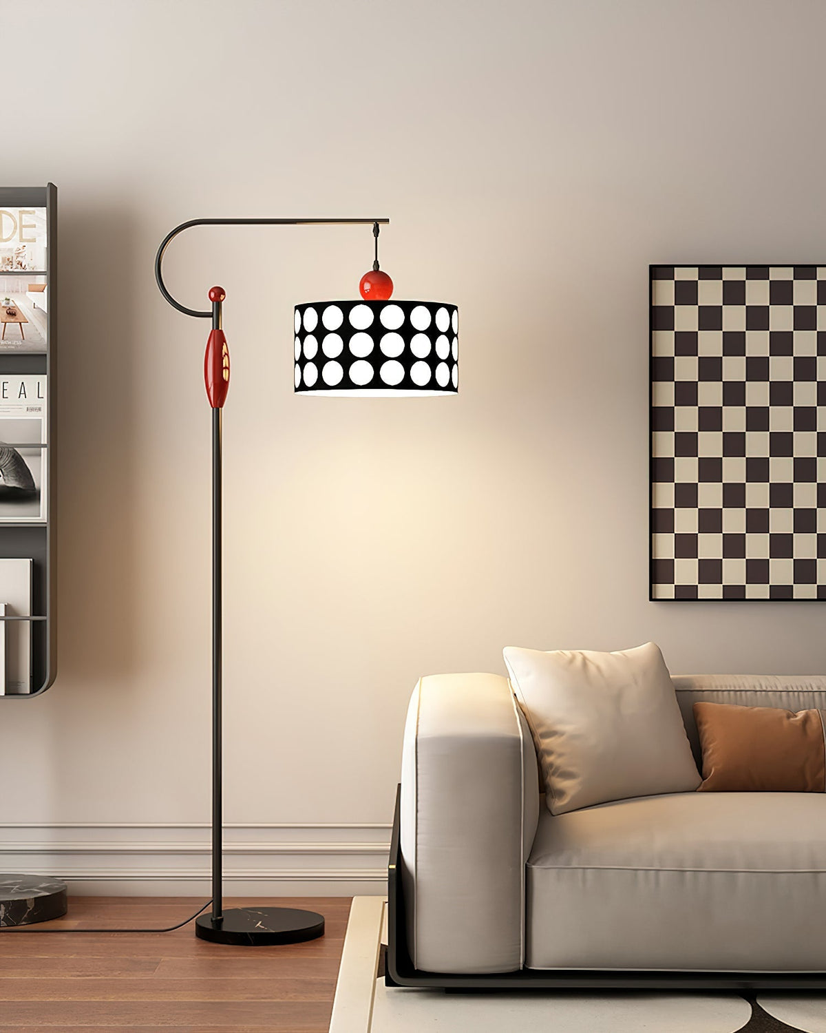 Viraorielle Pivot vloerlamp