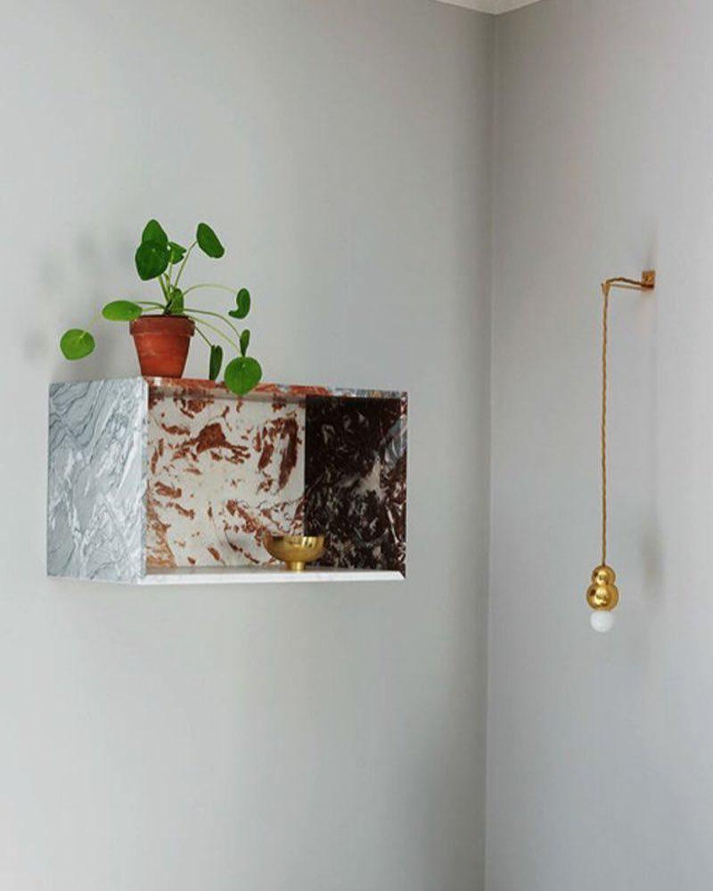 Cin Ball Series wandlamp van glas