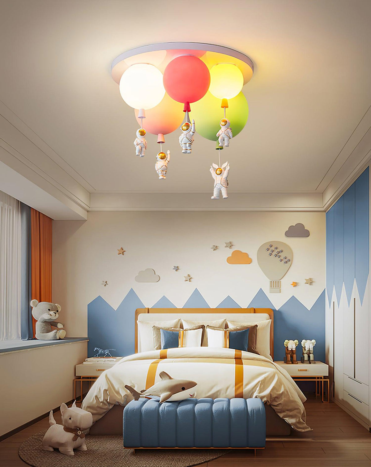 Gorvin Frosted Balloon Combinations plafondlamp