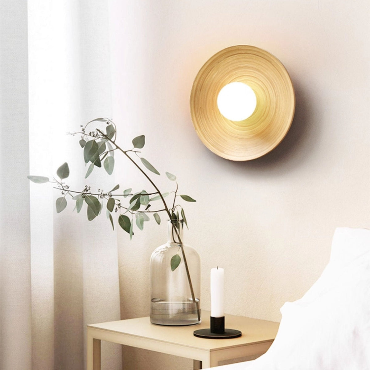 Arialine Bamboe Aura wandlamp
