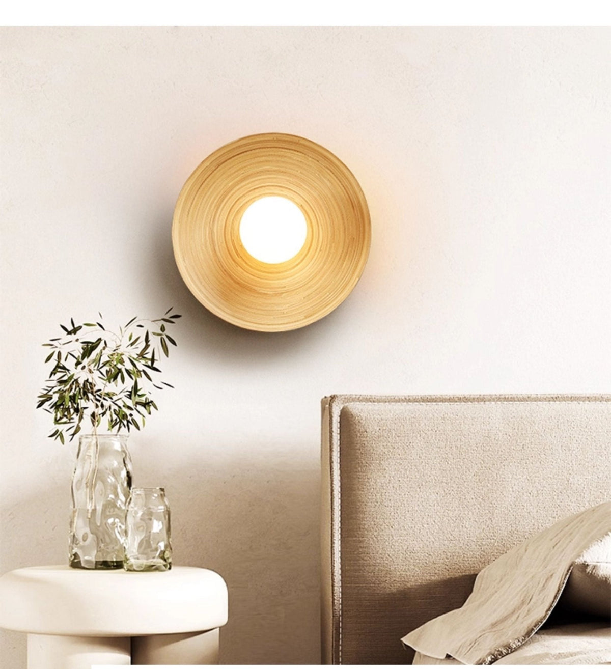 Arialine Bamboe Aura wandlamp
