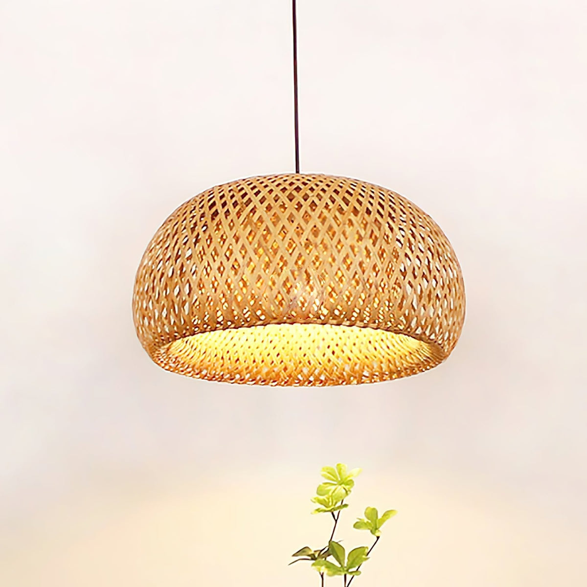 Nostor Bamboe Retro Vintage hanglamp