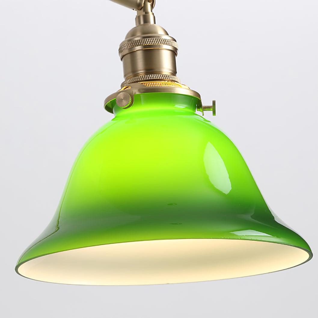 Velra walnoot wandlamp met verstelbare arm
