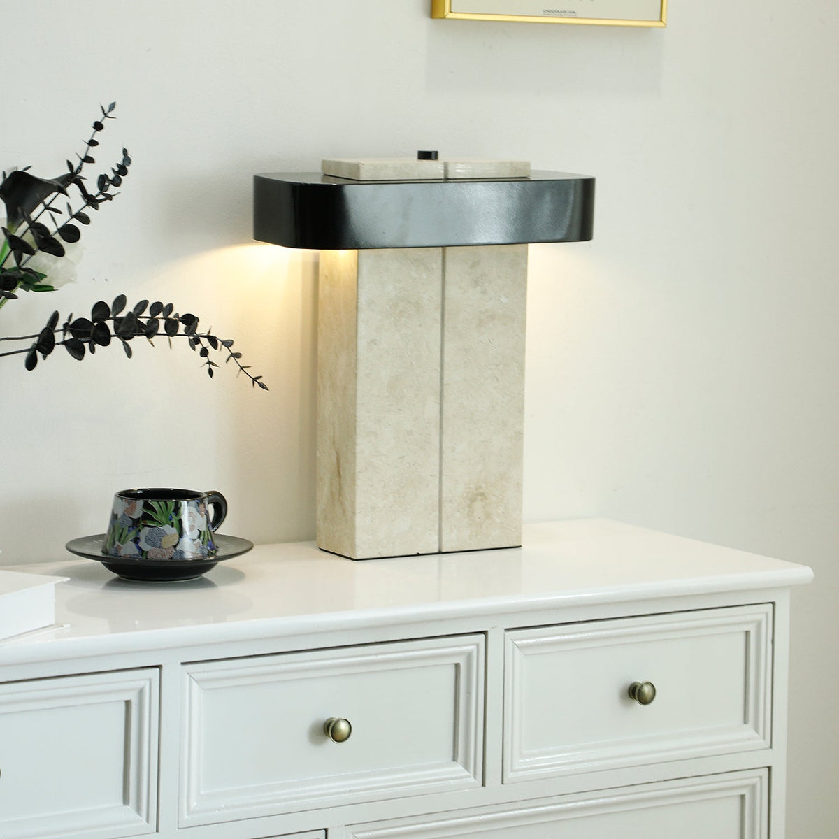 Abram Moderne tafellamp van marmer